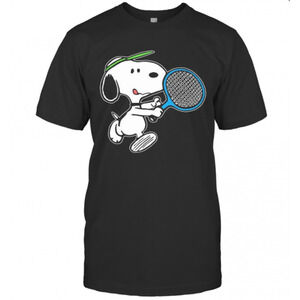 Disney Snoopy Playing Badminton T-Shirt